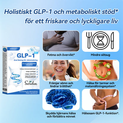 IFMAGIC® GLP-1 Pro Oral lösning för viktminskning 🌲En dos per dag – synliga resultat inom 7 dagar👩‍⚕️Lämplig för fetma, hjärt-kärlsjukdomar, diabetes, sömnapné, högt kolesterol och höga blodfetter, ledproblem med mera