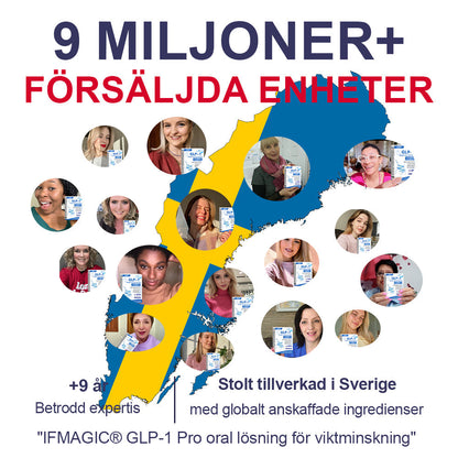 IFMAGIC® GLP-1 Pro Oral lösning för viktminskning 🌲En dos per dag – synliga resultat inom 7 dagar👩‍⚕️Lämplig för fetma, hjärt-kärlsjukdomar, diabetes, sömnapné, högt kolesterol och höga blodfetter, ledproblem med mera
